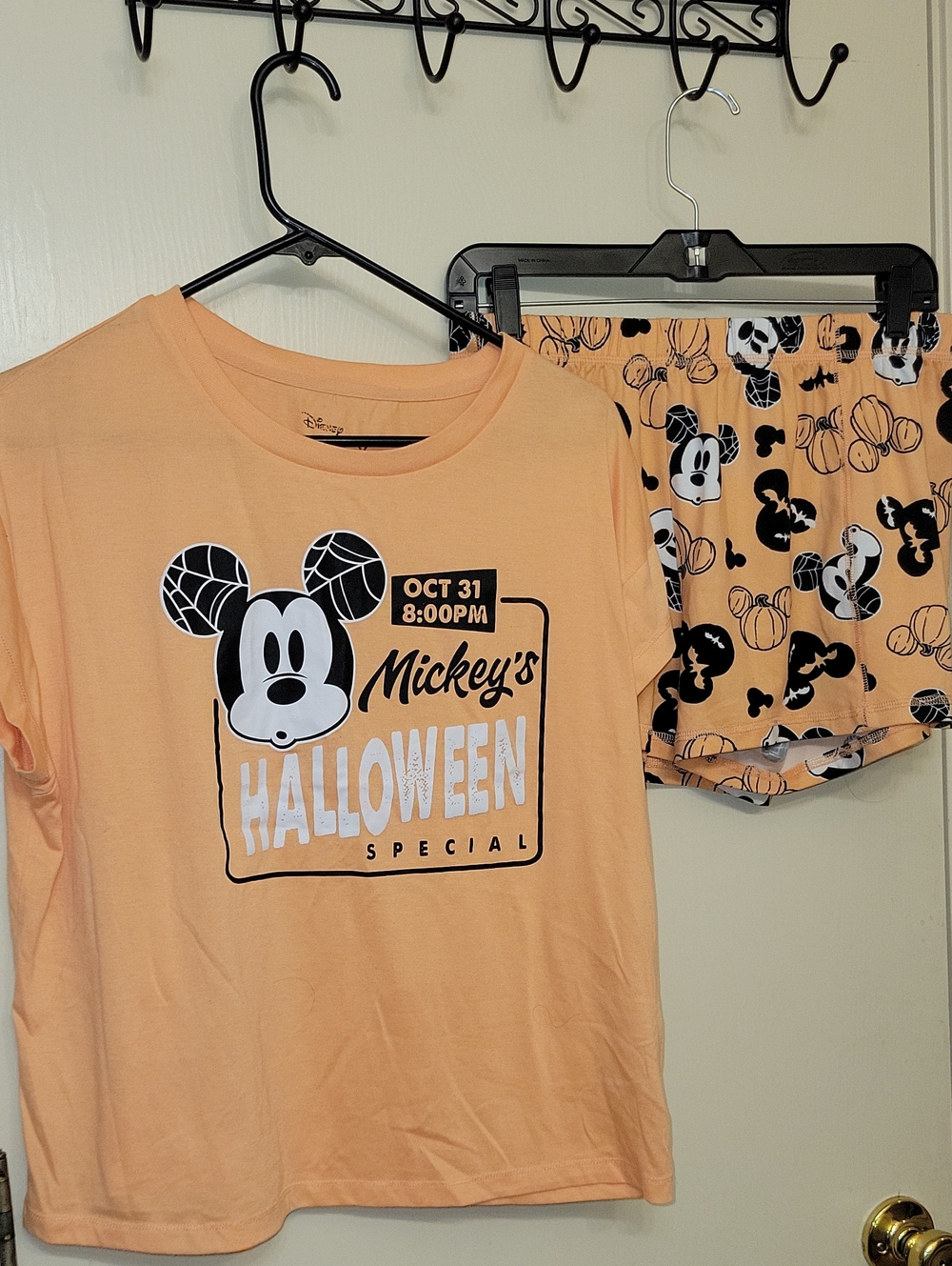Disney Mickey Halloween Pajama Set
